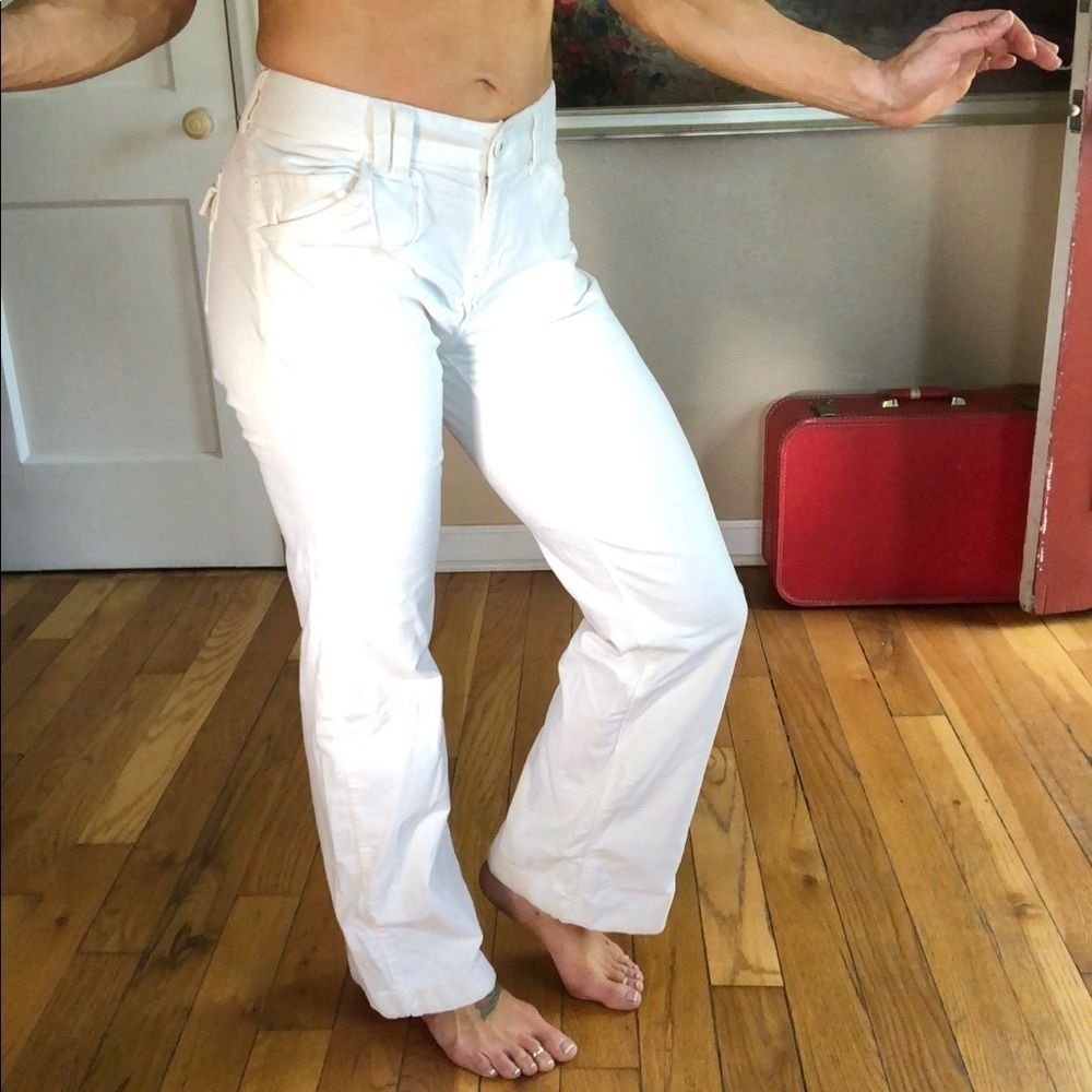 Eddie Bauer white super soft pants
